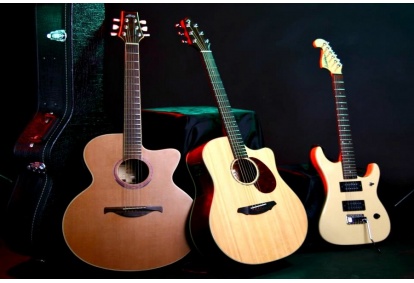 Gitaros pamokos „GSC“ studijoje