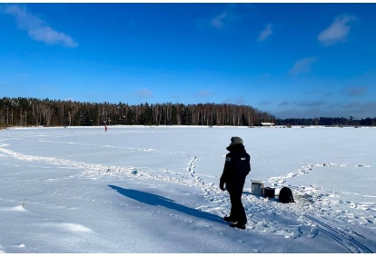 Poledinė žvejyba Arvyduose