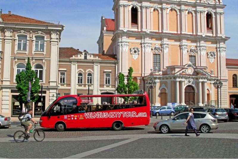 Ekskursija autobusu su audiogidu po Vilnių