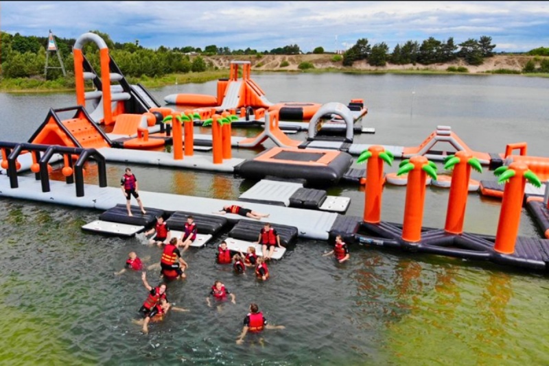 Apsilankymas vandens batutų parke „Jump Park Palanga“
