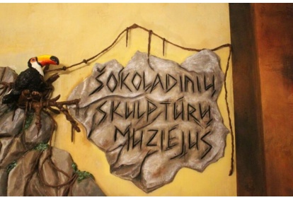 Apsilankymas šokoladinių skulptūrų muziejuje dviem