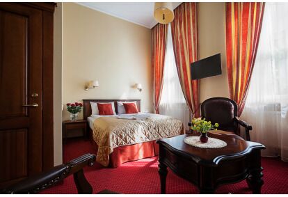 Romantiška nakvynė dviem viešbutyje „Conviva“ Panevėžyje
