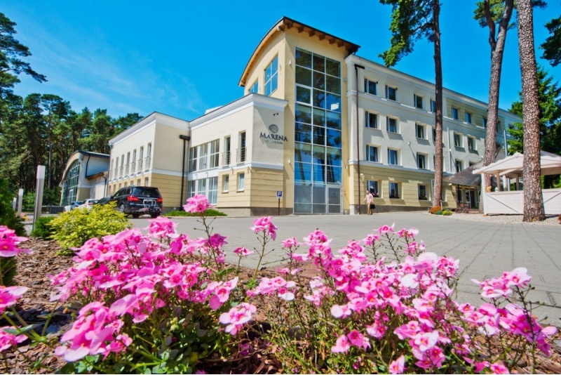 2 nakvynės „Marena Wellness & Spa“ Międzywodzie