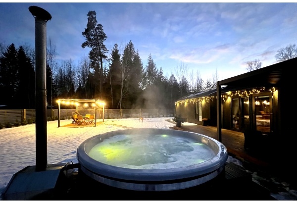 Romantiškos atostogos su sauna ir kubilu