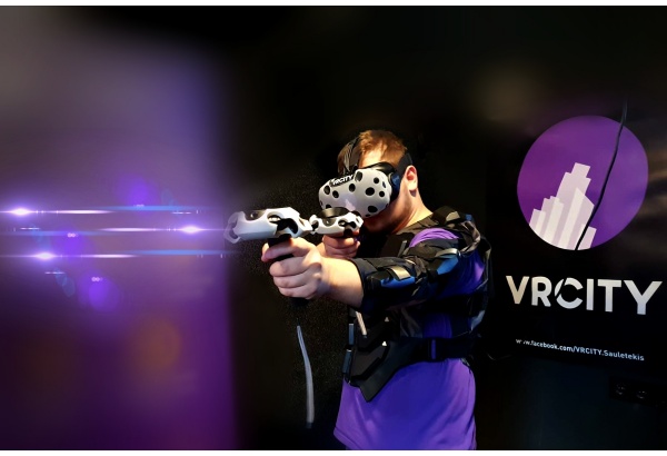 1 val. pramogos virtualios realybės erdvėje VR CITY Vilniuje