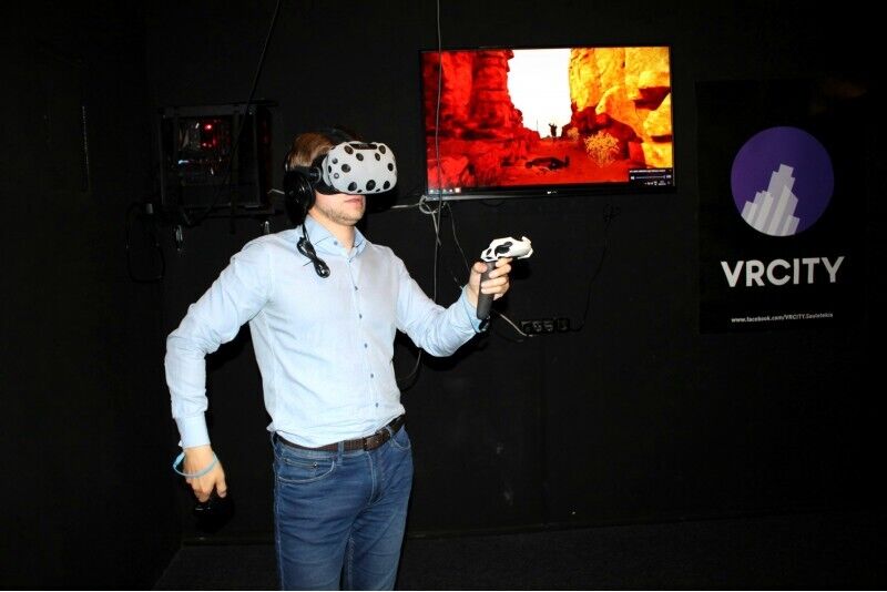 2 val. pramogos virtualios realybės erdvėje VR CITY Vilniuje