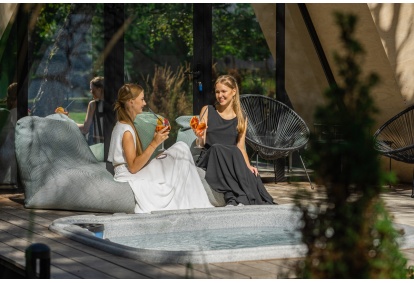 Romantiška nakvynė spa namelyje su sūkurine vonia Šventojoje
