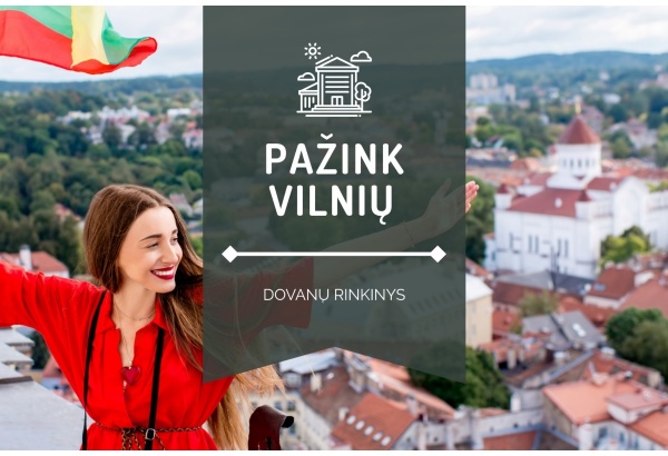 Dovanų rinkinys "Pažink Vilnių"
