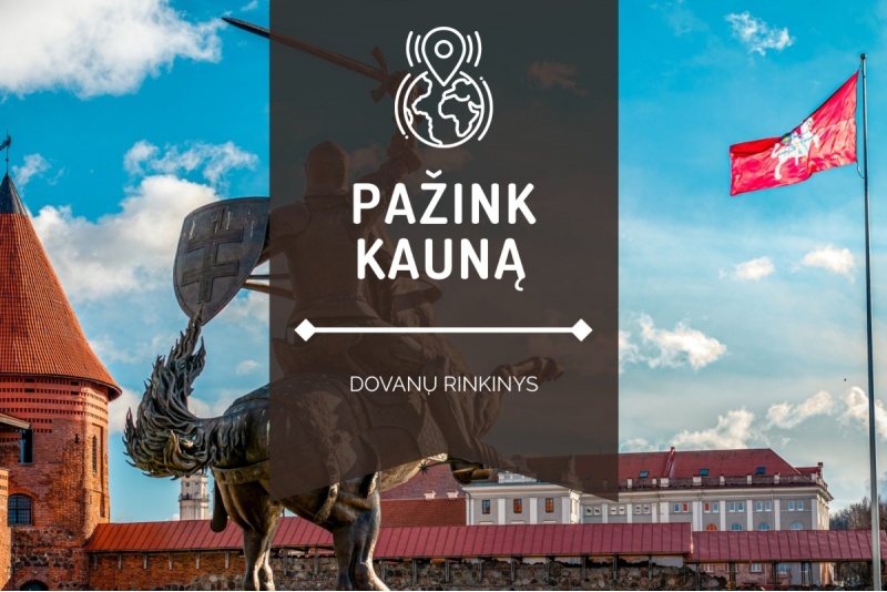 Dovanų rinkinys "Pažink Kauną"