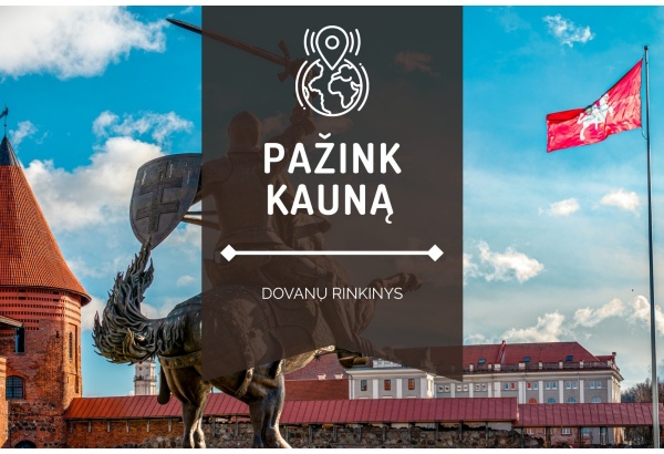 Dovanų rinkinys "Pažink Kauną"