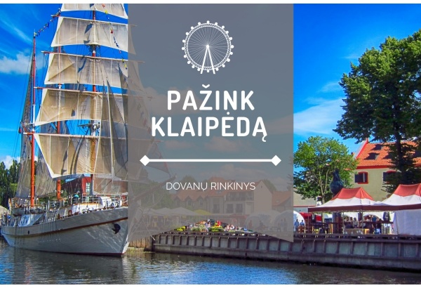 Dovanų rinkinys "Pažink Klaipėdą"