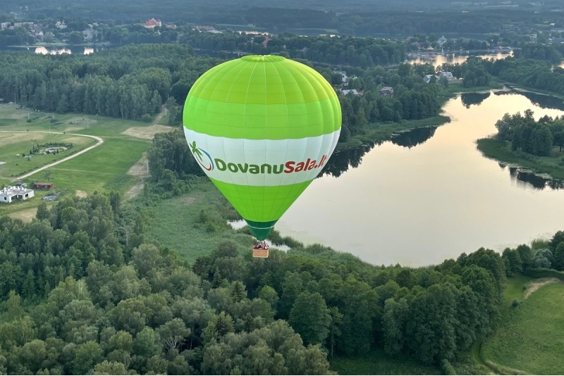 Skrydis oro balionu vaikui iki 9 metų su oreivių klubu „Audenis“