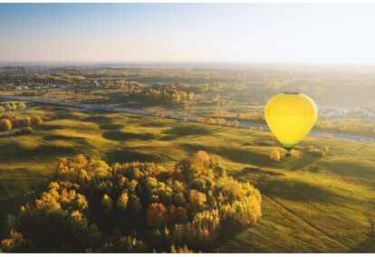 Skrydis oro balionu virš pasirinkto miesto su „Hot Air Lines“
