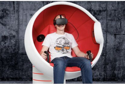 Virtualios realybės atrakcionas „Flyer“