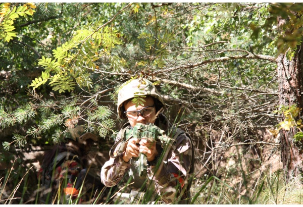 Airsoft žaidimas 2 asmenims Rygoje
