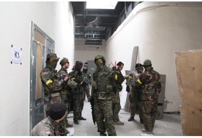 Airsoft žaidimas grupei Rygoje
