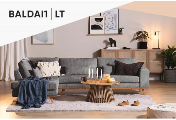 Internetinės baldų parduotuvės Baldai1.lt dovanų čekis