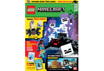 Žurnalo LEGO® Minecraft™ prenumerata