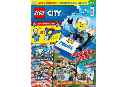 Žurnalo „LEGO® City“ prenumerata