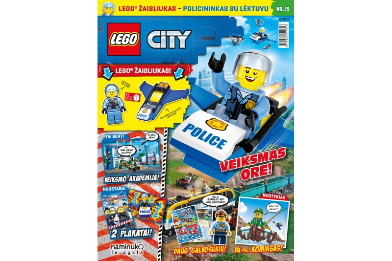 Žurnalo „LEGO® City“ prenumerata