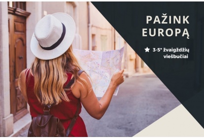 Viešbučių rinkinys: Pažink Europą 