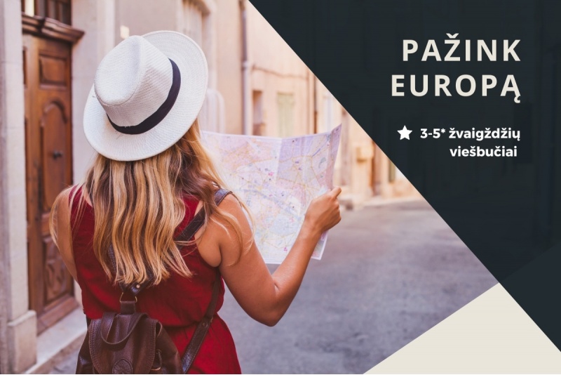 Viešbučių rinkinys: Pažink Europą
