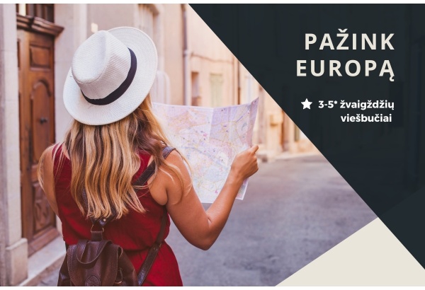 Viešbučių rinkinys: Pažink Europą