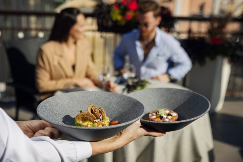 3 patiekalų degustacinė vakarienė viešbučio „Daugirdas“ restorane Kaune