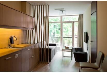 2 nakvynės su SPA viešbutyje „Amberton Green Apartments Palanga“