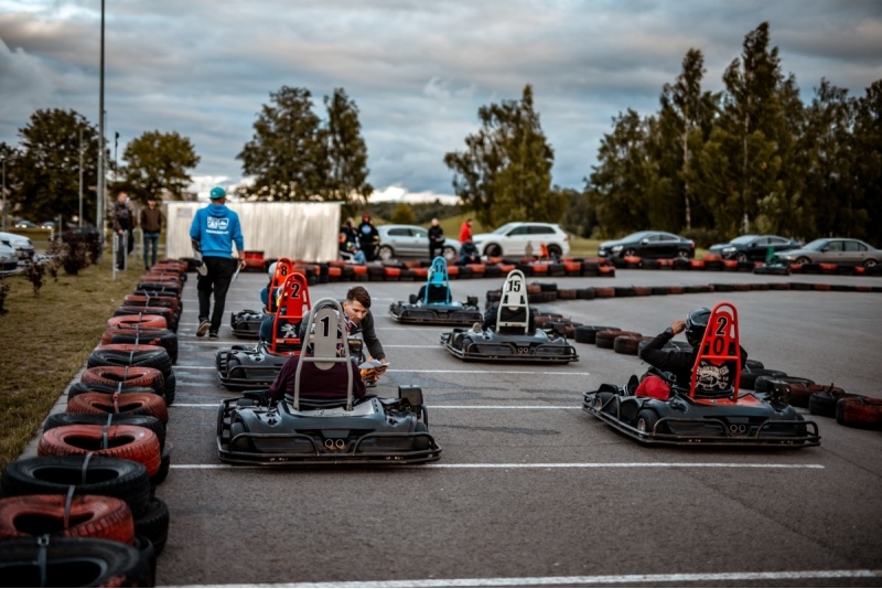 Pasivažinėjimas kartingais Klaipėdoje 