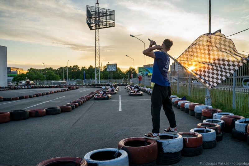 Pasivažinėjimas kartingais Kaune