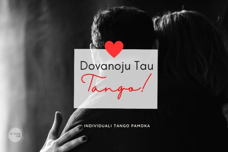 Individuali argentinietiško tango pamoka 1 asmeniui arba porai Kaune
