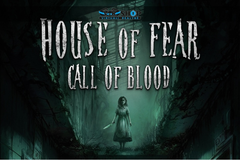 VR pabėgimo kambarys “House of Fear: Call of Blood” Kaune