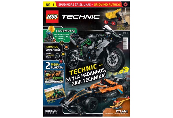 Žurnalo LEGO® Technic™ prenumerata