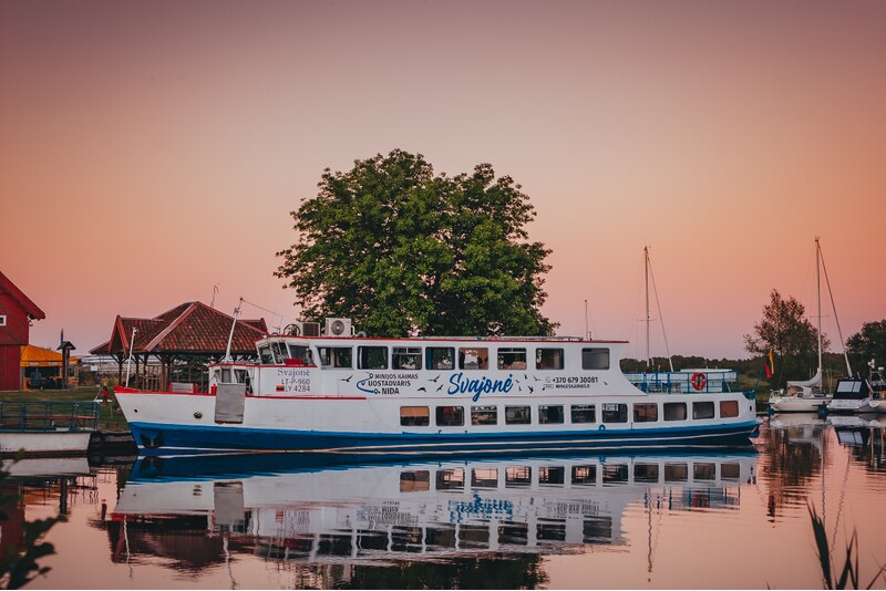 Kelionė laivu į Nidą