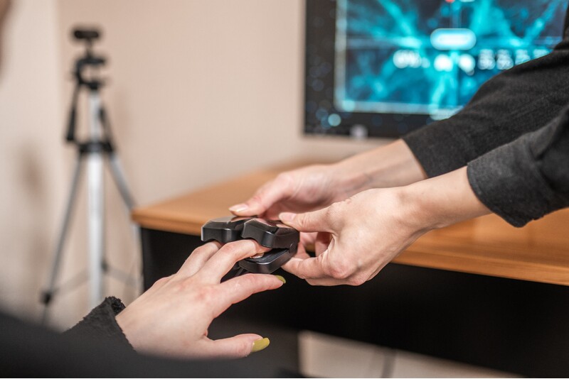 Streso valdymo virtualioje realybėje užsiėmimas „VR streso klinikoje“ Vilniuje