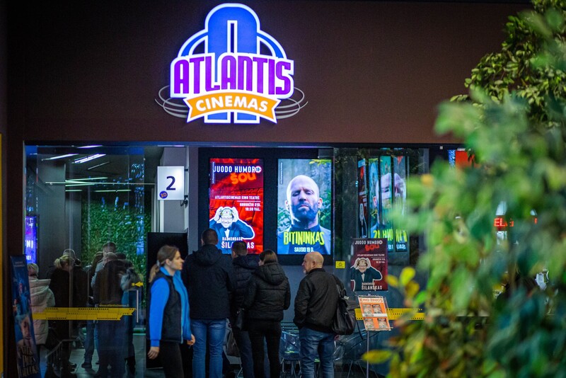 Apsilankymas kino teatre “Atlantis cinemas” Šiauliuose