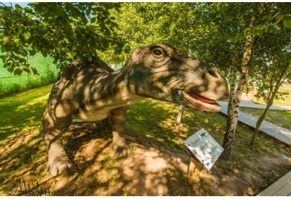 Pramogų diena „Dino nuotykių parke“ ir gardūs kibinai 3 asmenų šeimai