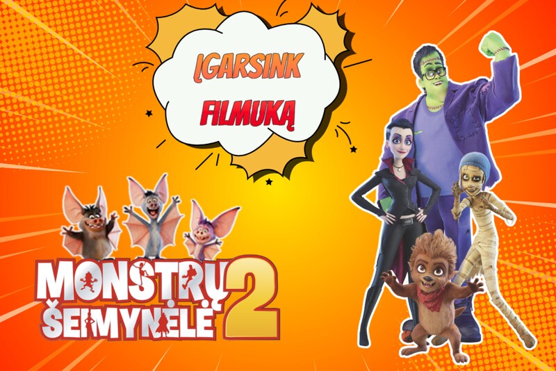 Animacinio filmo garsinimas Vilniuje (4 asmenims)