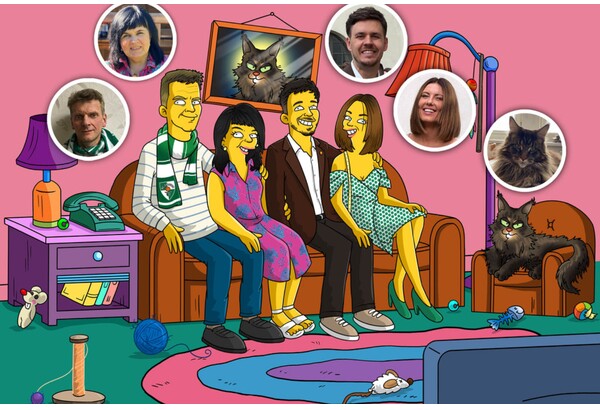 „Simpsonų“ portretas pagal Jūsų nuotrauką