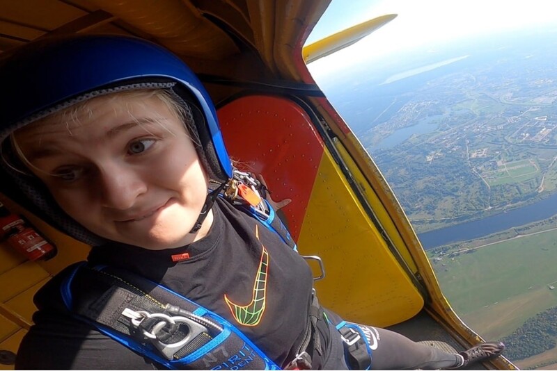 Šuolis su parašiutu „Static Line“ pradedantiesiems Daugpilyje