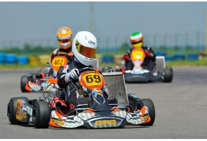 Pasivažinėjimas kartingu Anykščiuose