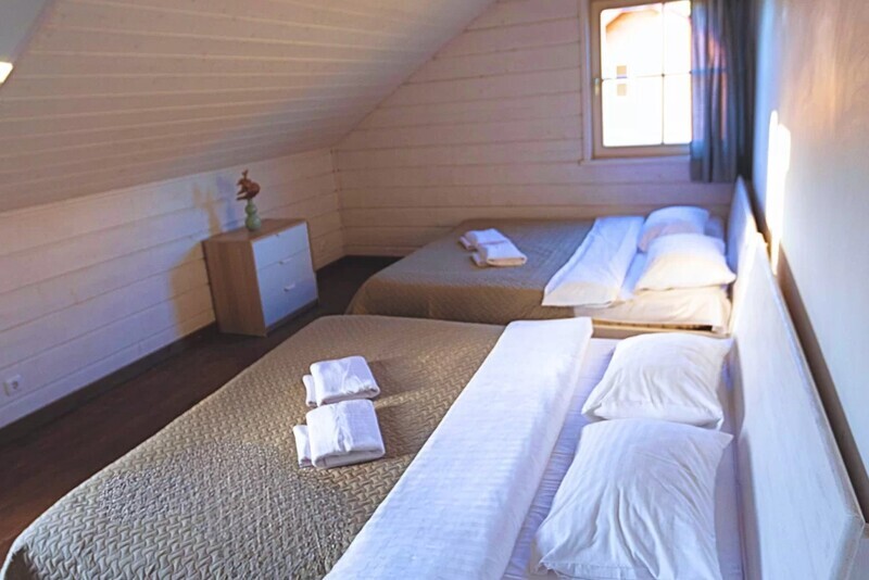 Nakvynė namelyje „Eco Resort Trakai“ 8 asmenims