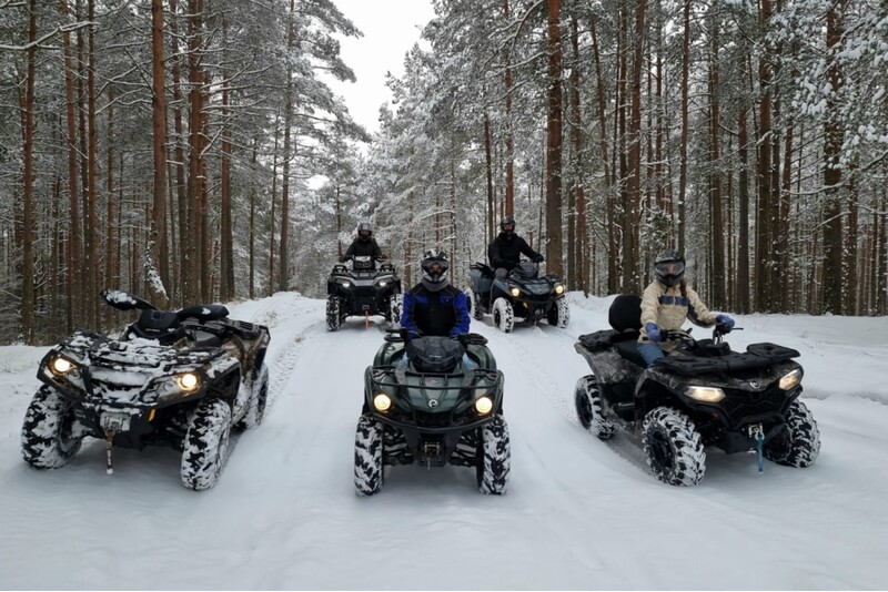 Įtraukiantis keturračių nuotykis iki 4 asmenų Pierigoje