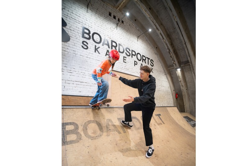 Asmeninė riedlenčių pamoka „Boardsports Skatepark“ Vilniuje