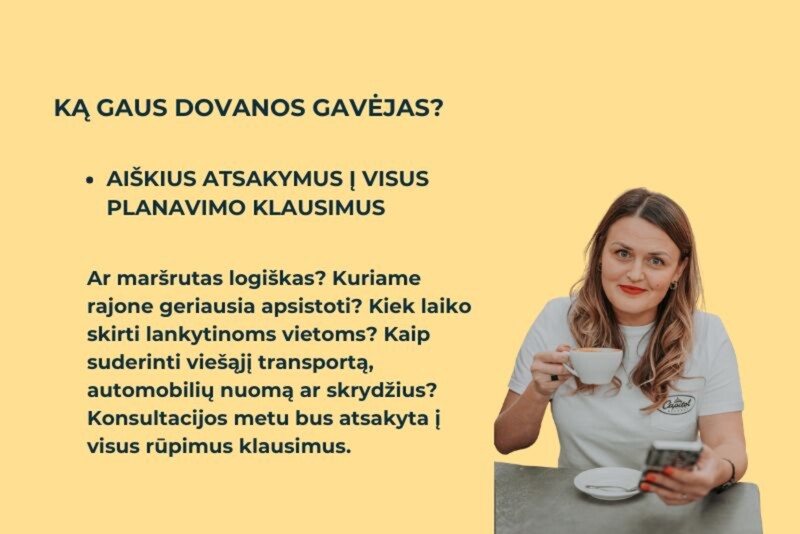 Asmeninė kelionės konsultacija