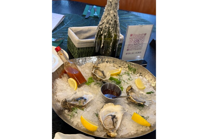 Apsilankymas restorane „Fish&Ale“ Vilniuje