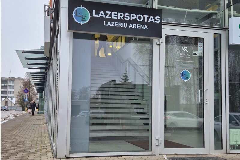 LASER TAG kompanijai LAZERSPOTO arenoje Marijampolėje