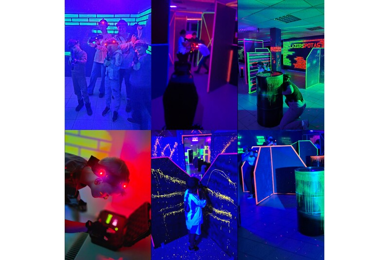 LASER TAG kompanijai LAZERSPOTO arenoje Marijampolėje