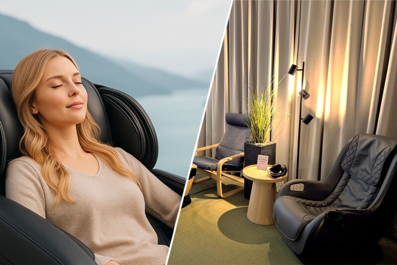 COMBO pasiūlymas: Atsipalaidavimo erdvė + Sensorinis skrydis „RoboSPA“ Vilniuje
